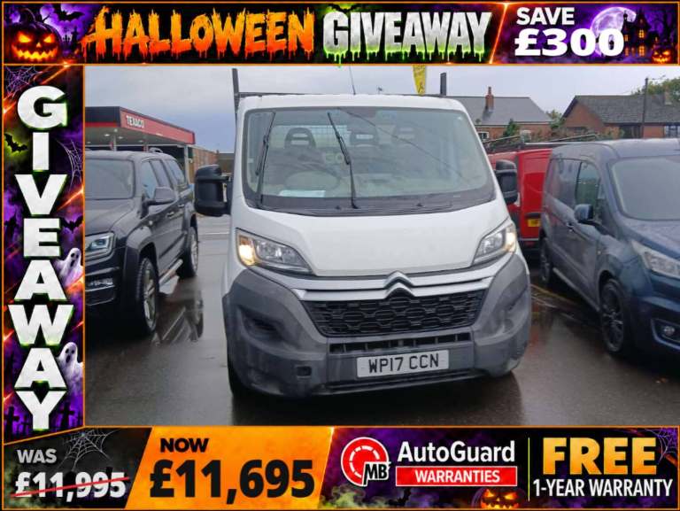 2017 Citroen Relay 2.2 HDi 35 Tipper 2dr Diesel Manual L2 Euro 5 (130 ps) Tipper Diesel Manual