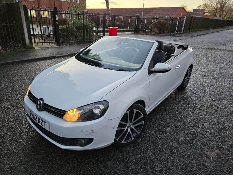 BARGAIN VW GOLF GT TDi CONVERTIBLE CABRIOLET, SERVICE HISTORY £35 TAX EXCELLENT RUNNER,140BHP 