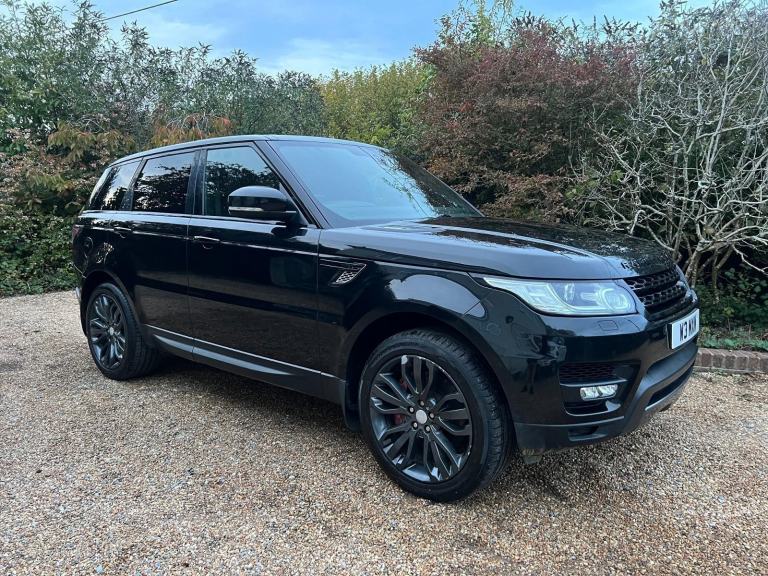 2014 Range Rover Sport 4.4 TDV8 Black on Black Land rover