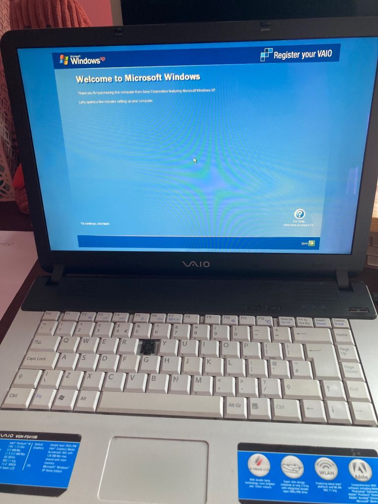 Sony Laptop 