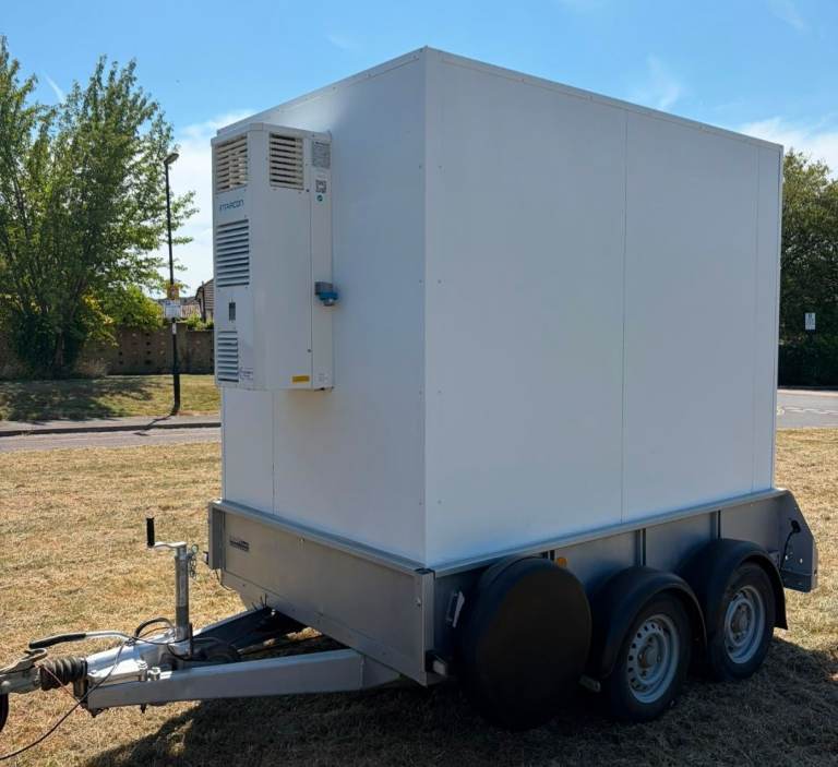 8x5 REFRIGERATED TRAILER  FREEZER OR CHILLER SCANDIA B-GRADE 100mm COLD ROOM REFURBISHED