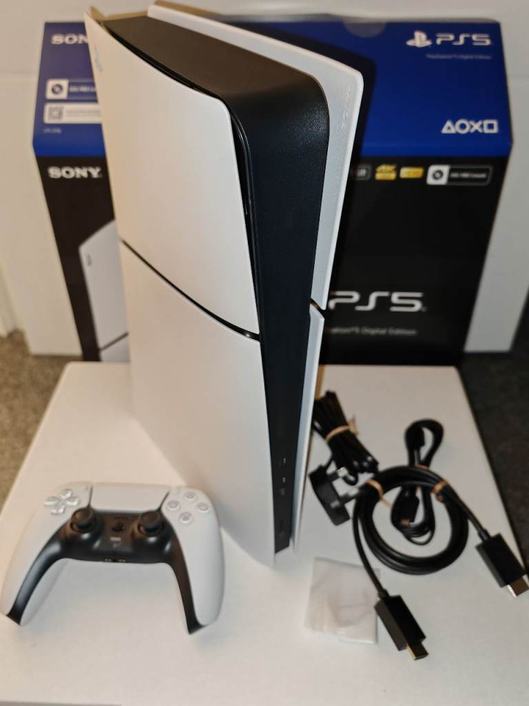 Sony PS5 Slim Digital Edition 825GB Console - Brand New (Unsealed Box) 