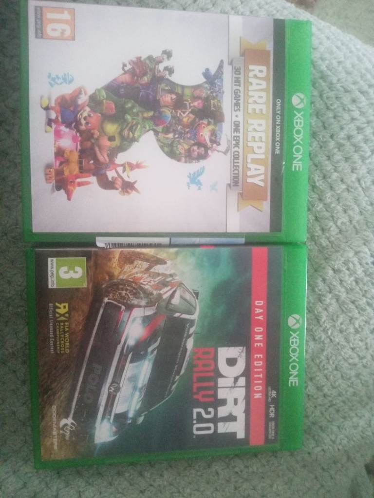 2 xboxs games 