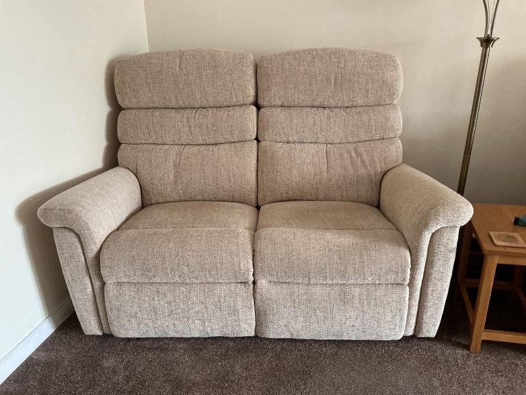 2 x 2 Seater Sofas £50 each nearly new