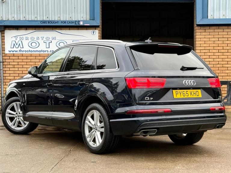 ** MUST SEE ** 2016 (65) Audi Q7 3.0 TDI V6 272 Quattro S line Auto 7 seater 4X4