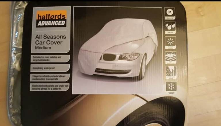 image for Halfords advanced all seasons car cover medium 