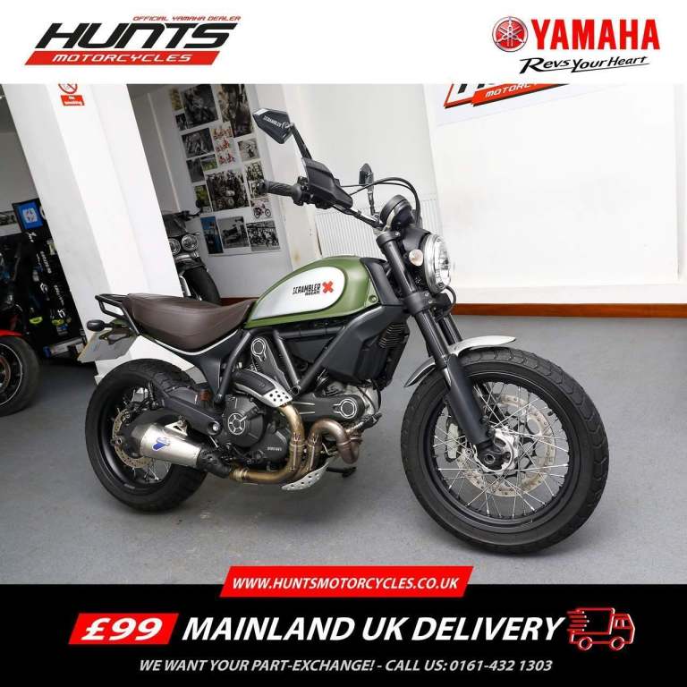 2016, '16 Ducati Scrambler Urban Enduro. Termignoni Pipe. Great Value £5,495