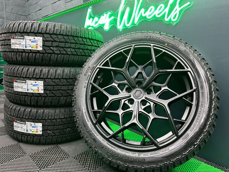 22” Urban UC-5 Alloy Wheels - Land Rover Defender 90 / 110 L663 & NEW Yokohama Geolandar AT’s!