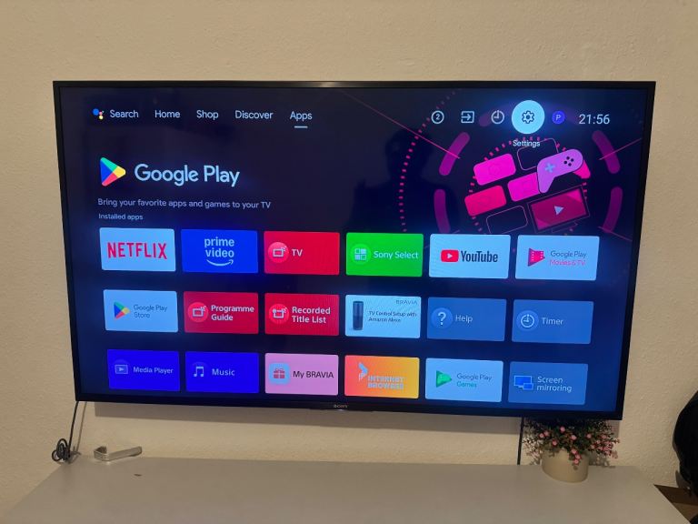 Sony BRAVIA 55” 4K LED Smart TV – KD-55XG8196BU