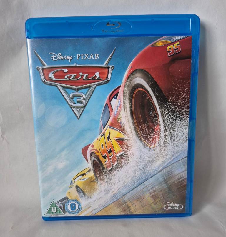 Cars 3 Blu-ray DVD 