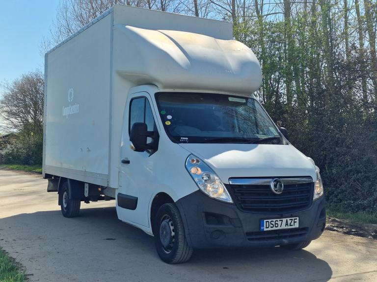 2018 Vauxhall Movano F3500 Luton/Box Tail-Lift  Low 24k Miles  Drives Perfect
