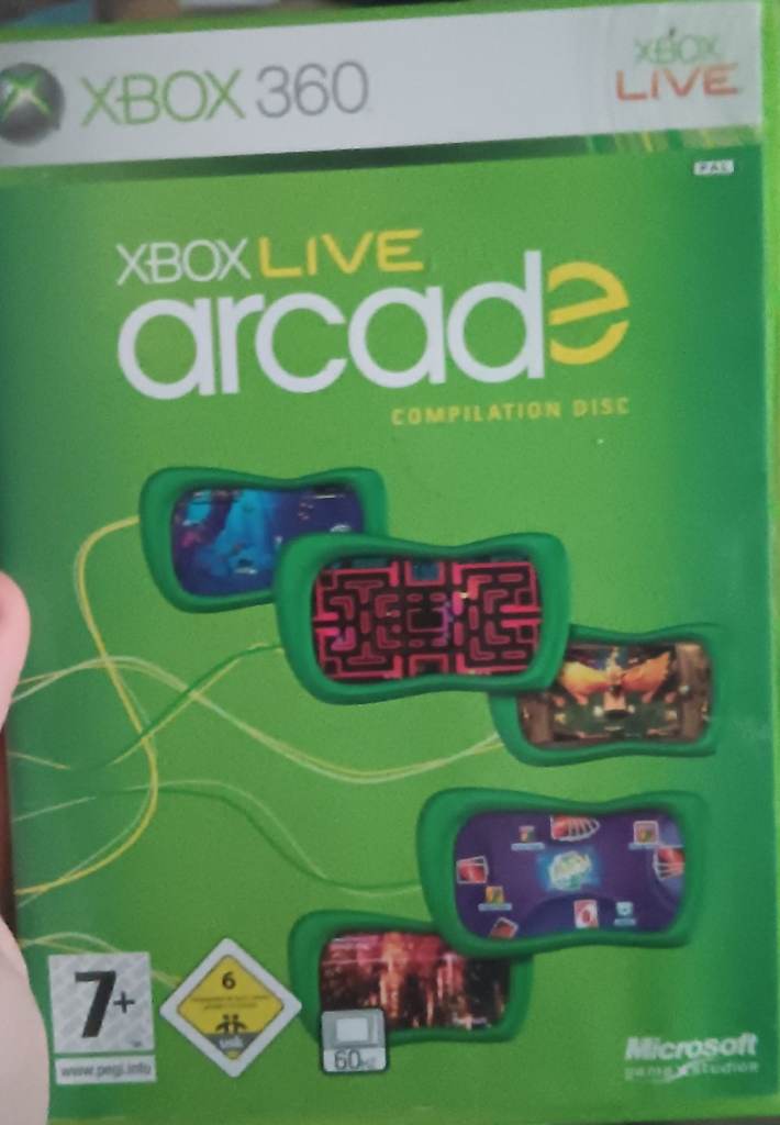 xbox 360 live arcade complete disc 
