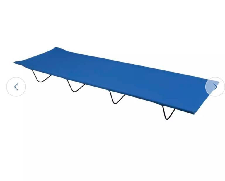 Single camp bed