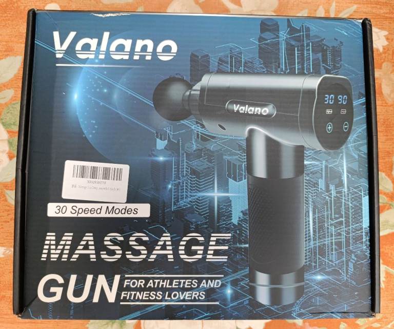 Valano Massage Gun – 30 Speed Modes, Brand New