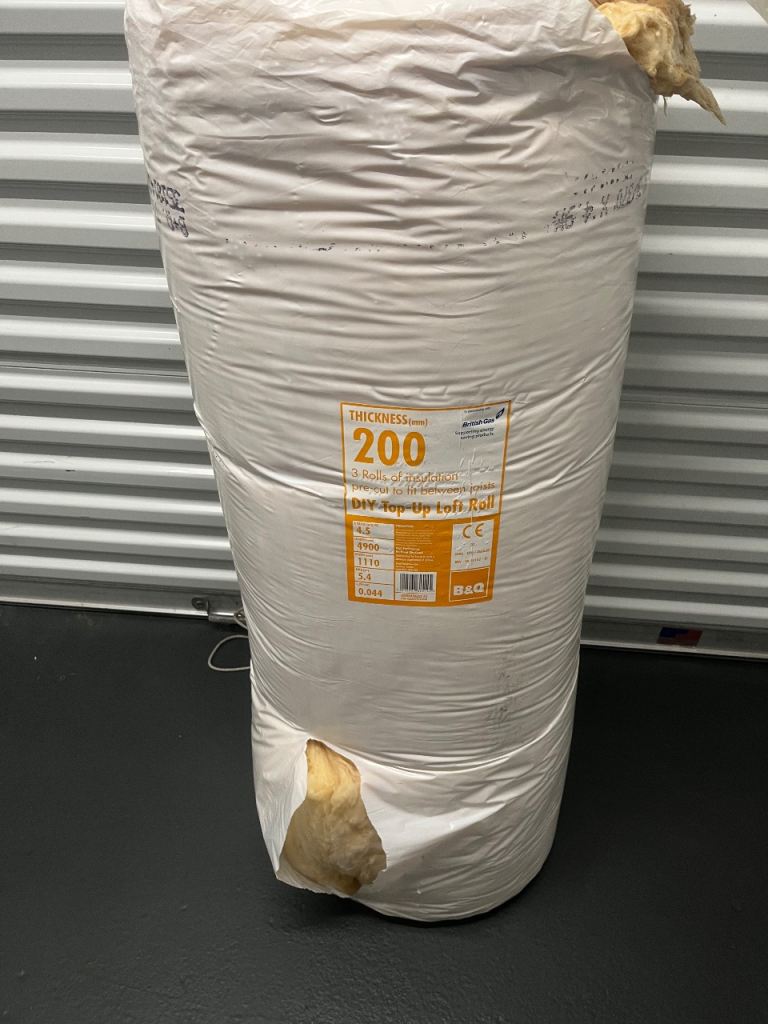 DIY Top up loft insulation roll