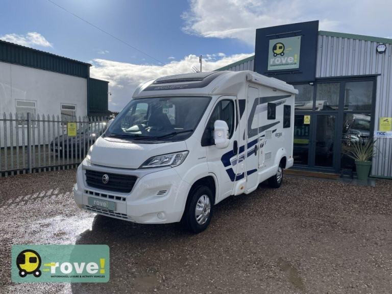 Swift Escape Compact C404 4 berth 4 belt end lounge motorhome 3300KG