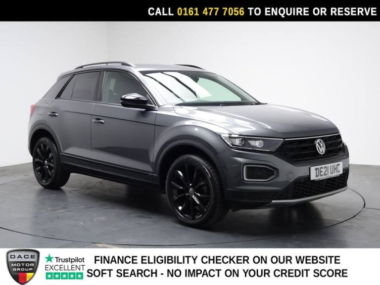 2021 Volkswagen T-Roc 1.5 TSI EVO Black Edition SUV 5dr Petrol DSG Euro 6 (s/s) (150 ps) HATCHBAC...