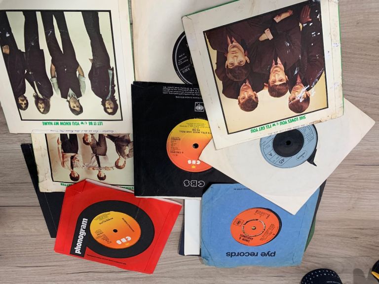 Various LPs and 45 Records