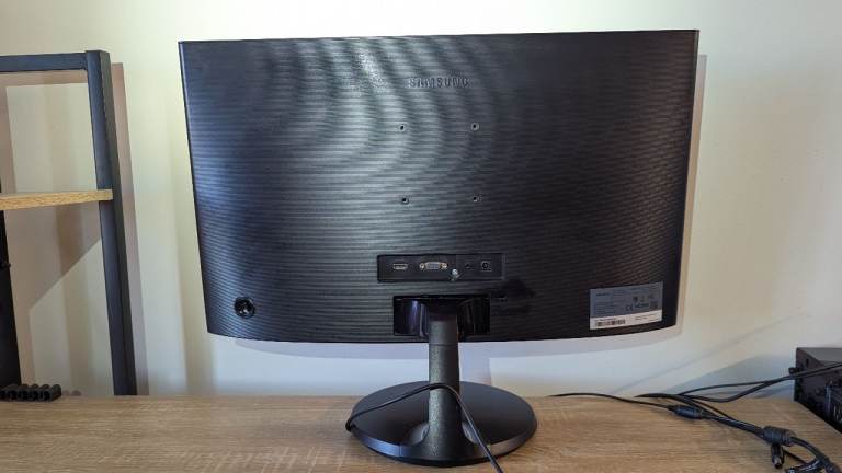 Desktop + Monitor + WiFi equipment 