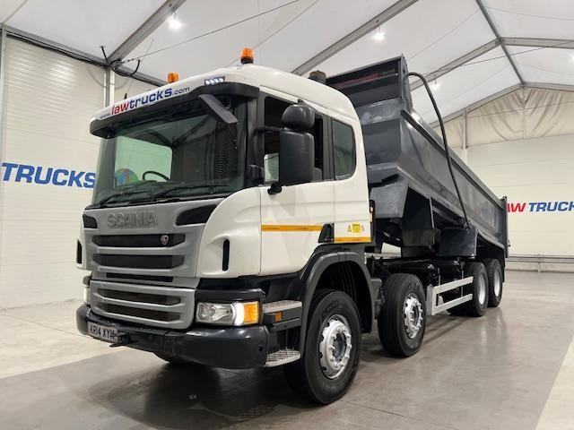Scania P370 8x4 Sleeper Cab Steel Tipper Manual