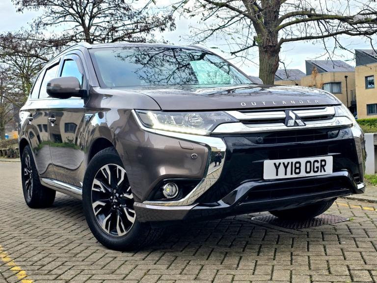 2018 Mitsubishi Outlander 2.0 PLUG-IN HYBRID 1YEAR MOT HPI CLEAR NEWLY SERVICED 3 MONTHS WARRANTY...