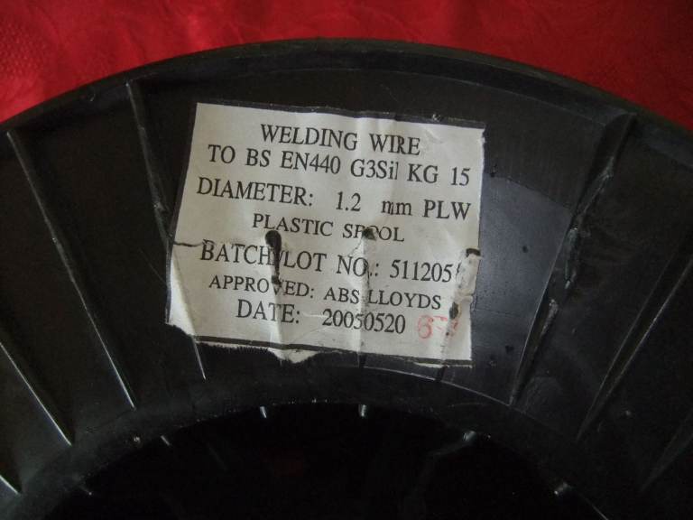 MILD STEEL MIG WELDING WIRE REEL