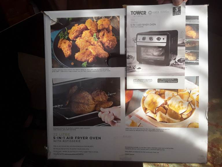 TOWER worktop oven grill.