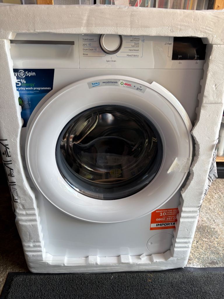 Brand New Beko Washing Machine – 8kg, 1400rpm