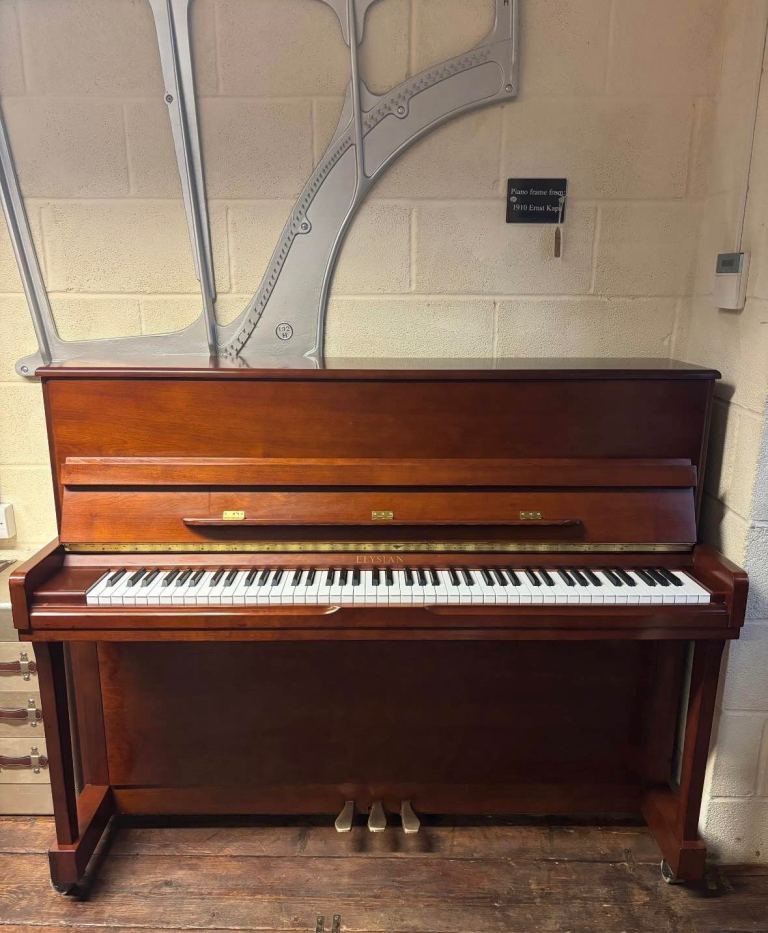 🎹 SALE! Stunning Elysian Piano In Satin American Walnut & Silent Pedal - CAN DELIVER