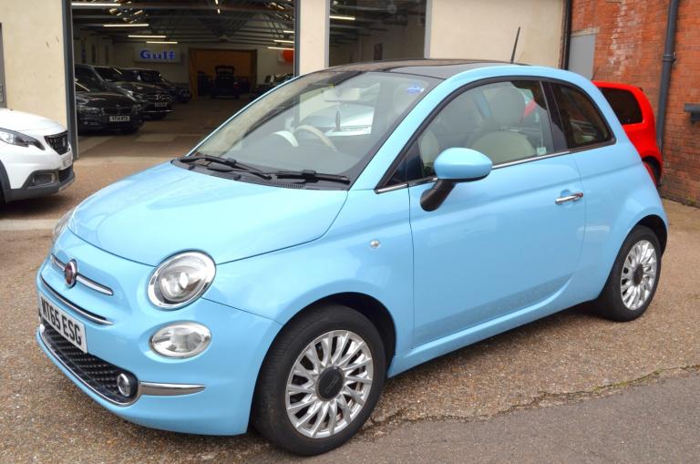 2015 Fiat 500 1.2 Lounge 3dr Dualogic HATCHBACK Petrol Automatic