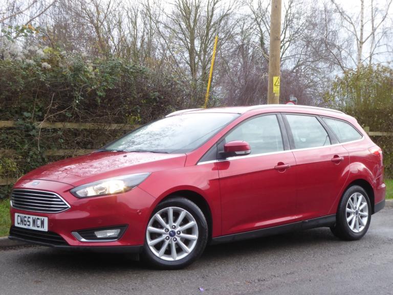 2015 Ford Focus 1.5 TDCi 120 Titanium 5dr EURO 6 ULEZ £20 Road TAX ESTATE Diesel Manual