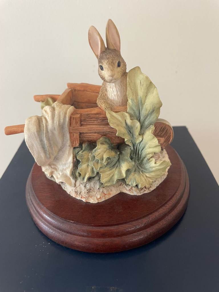 Border Fine Arts Beatrix Potter Peter In The Wheelbarrow BP33 Limited Edition  Limited Edition