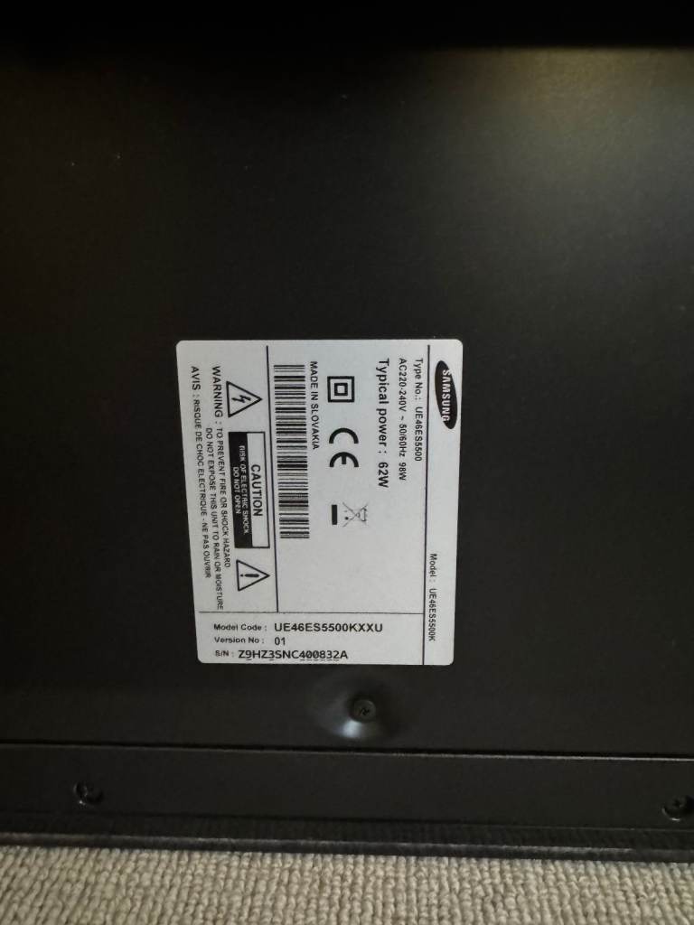 Samsung Series 5 UE46ES5500K 46" 1080p HD LED LCD TV