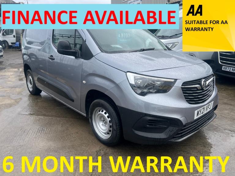 2021 Vauxhall Combo 2000 1.5 Turbo D 100ps H1 Edition Van PANEL VAN Diesel Manual