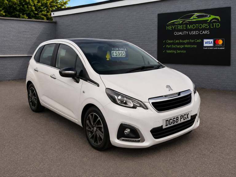 2018 Peugeot 108 1.0 Allure Hatchback 5dr Petrol Manual Euro 6 (72 ps) Petrol
