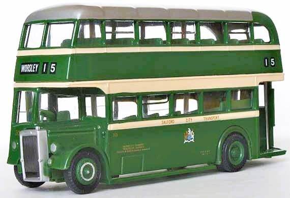 SCALE MODEL Salford City Transport 1940s Leyland PD1