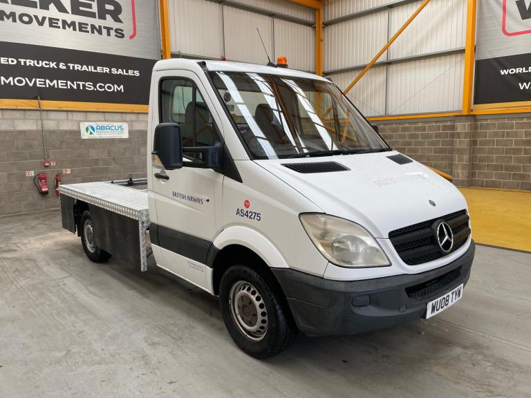 MERCEDES BENZ SPRINTER 311 CDI 3.5 TONNE FLATBED - 2008 - WU08 TYW