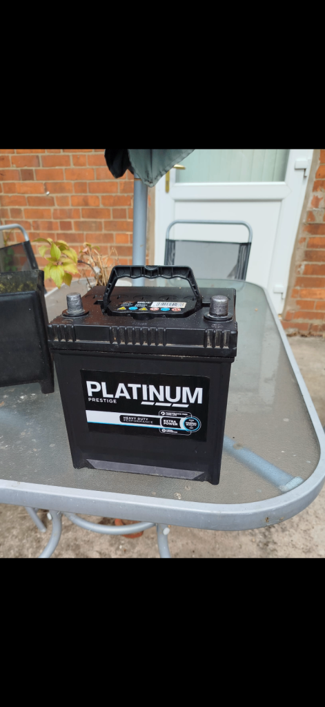 Platinum car battery