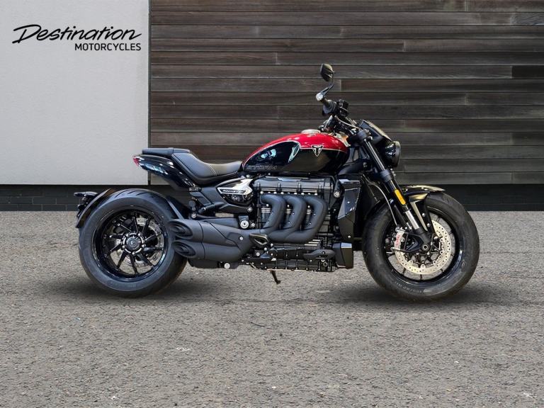 2025 Triumph Rocket 3 R STORM Petrol black 6 Speed
