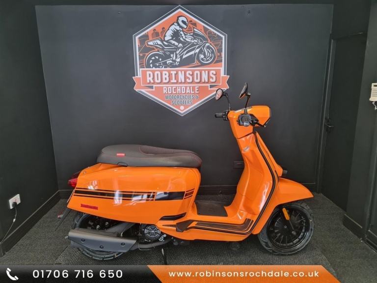Lambretta V125, low rate finance available, choice of colours.