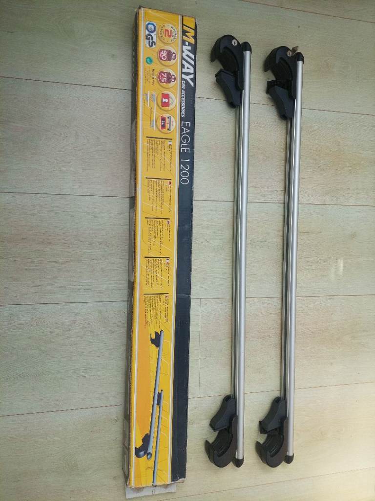 M-WAY EAGLE 1200 Lockable Heavy Duty Roof Bars
