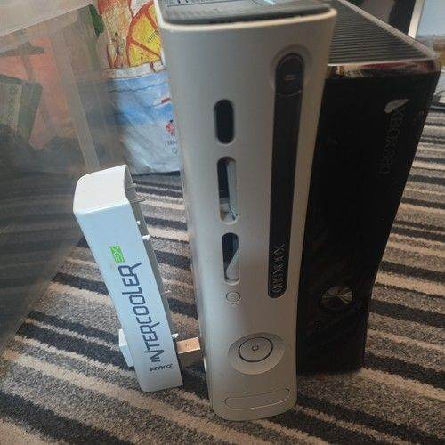 Xbox 360 slim console only - black - fully working 