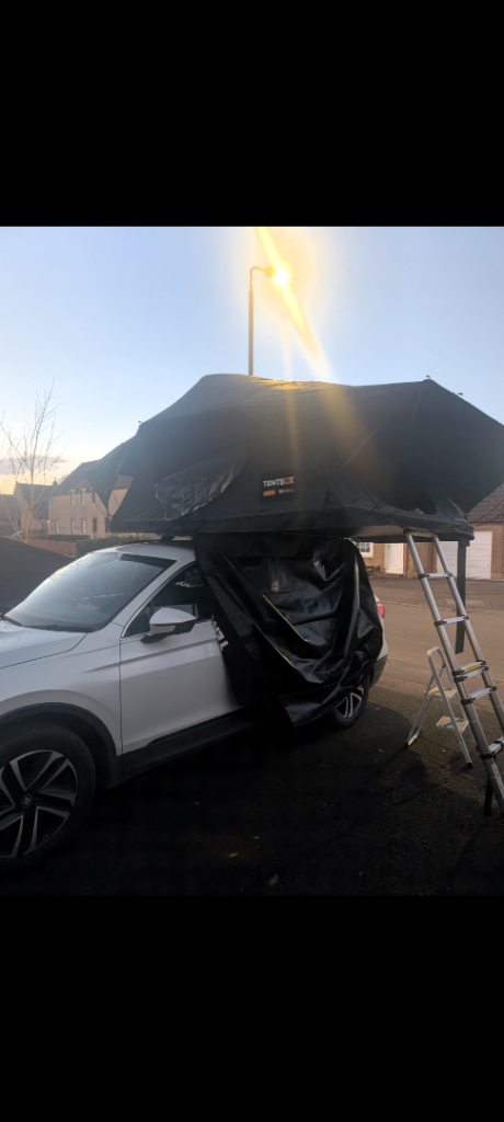 Tent box xl with living pod