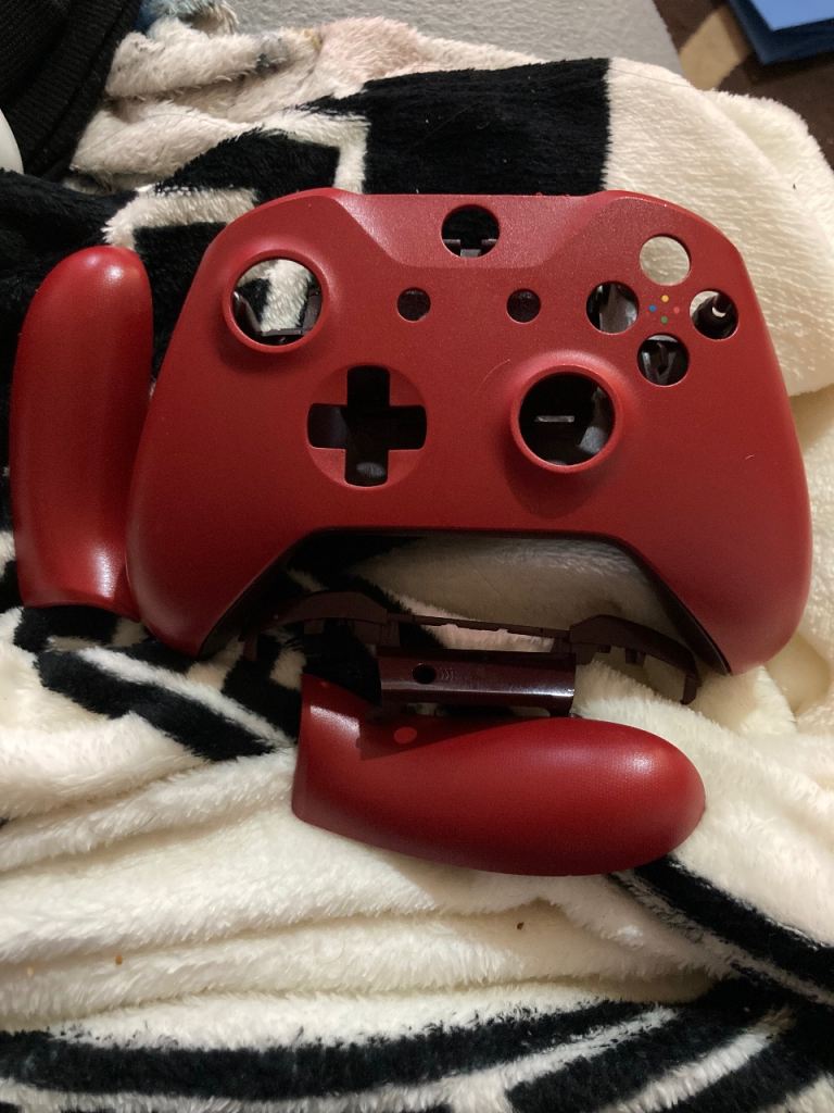 Red Xbox Controller Shell & Parts – Spares/Repair