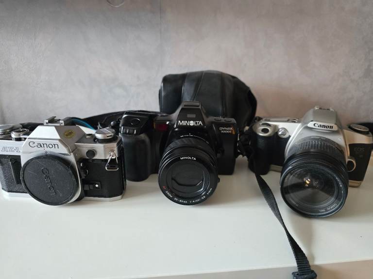 35mm Camera Bundle - Untested