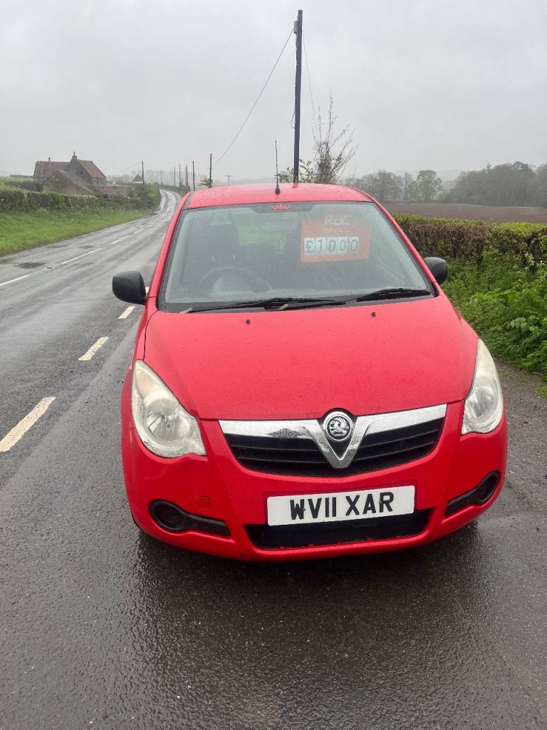 Vauxhall Agila 1.0 11 reg manual 