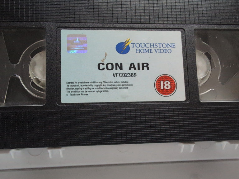 Con air vhs