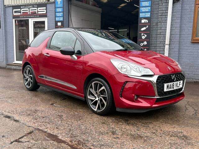2018 DS Automobiles DS 3 1.2 PureTech 82 Connected Chic 3dr HATCHBACK Petrol Manual