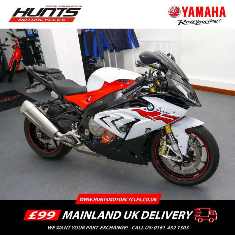 2018, '18 BMW S1000RR Sports. Heated Grips, Quickshifter & More. £9,995