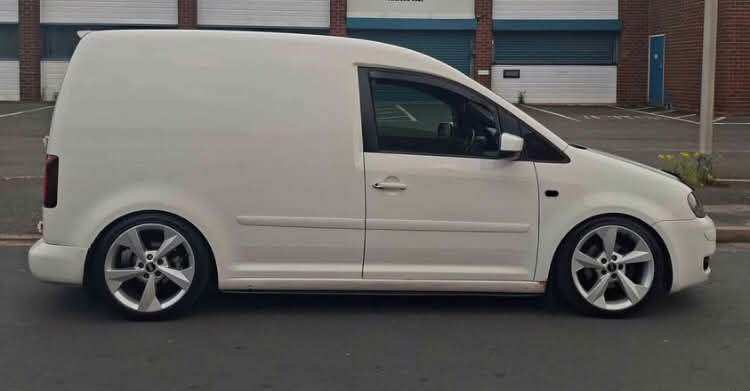 VW CADDY 18 INCH ALLOY WHEELS